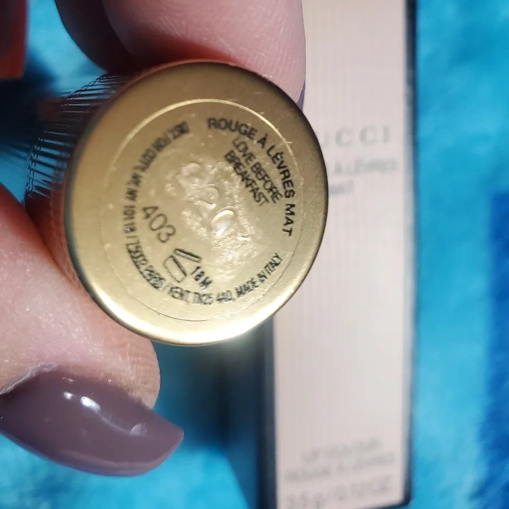 COPY - Gucci Long Lasting Satin Lipstick 403 LOVE BEFORE BREAKFAST. BNIB